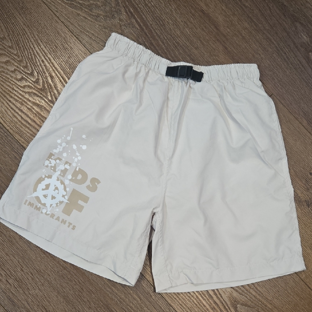 KIDS OF IMMIGRANTS PULL ON SHORTS SIZE Small... #7706